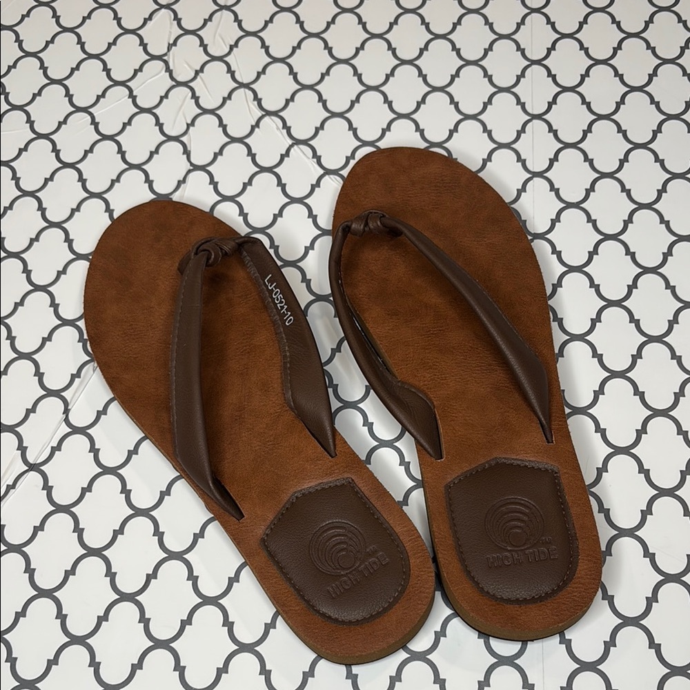 High Tide Brown Sandals